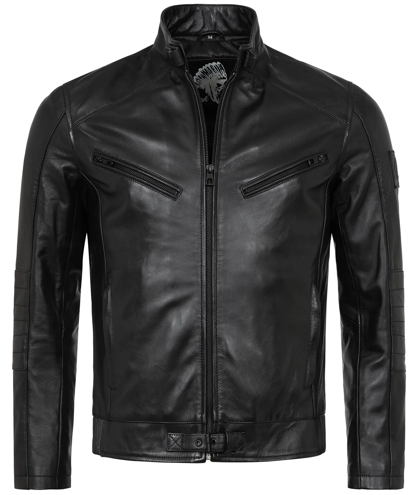 Rock Creek Herren Lederjacke Biker-Style H-256
