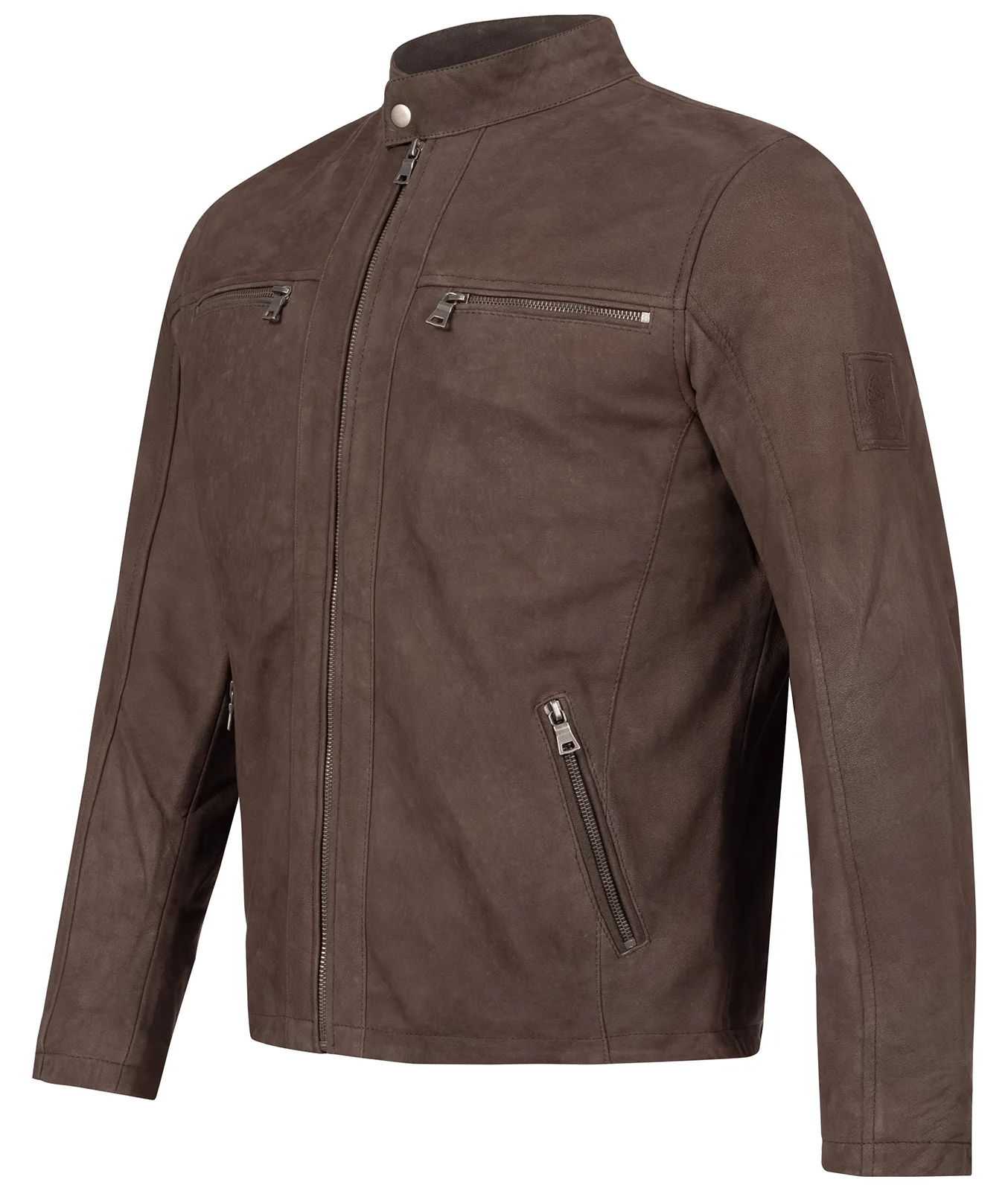 Rock Creek Herren Lederjacke Biker-Style H-290 - Image 2