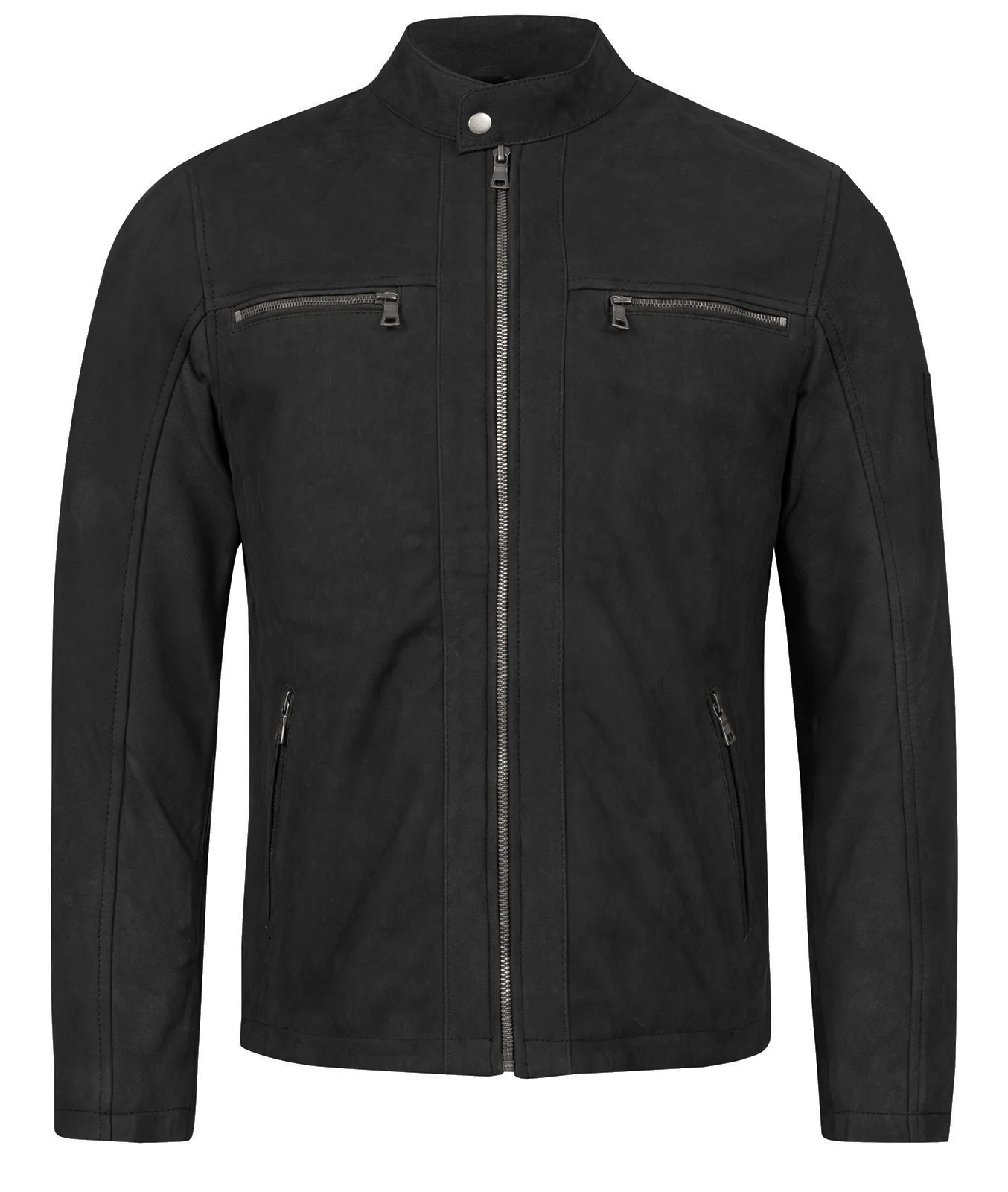 Rock Creek Herren Lederjacke Biker-Style H-290 - Image 6