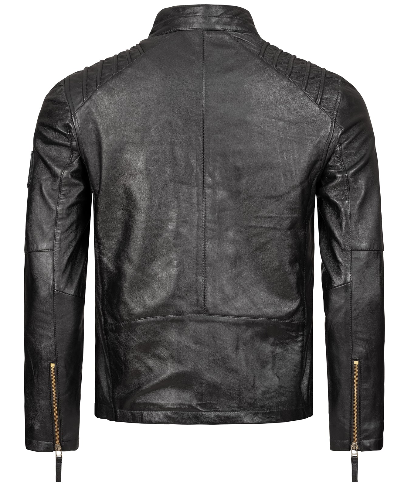 Rock Creek Herren Lederjacke Biker-Style H-291 - Image 4