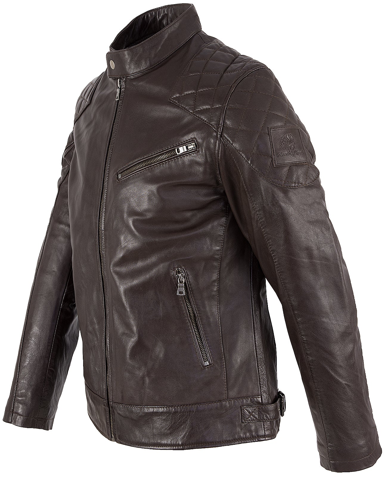 Rock Creek Herren Lederjacke Echt Leder H-180 - Image 2