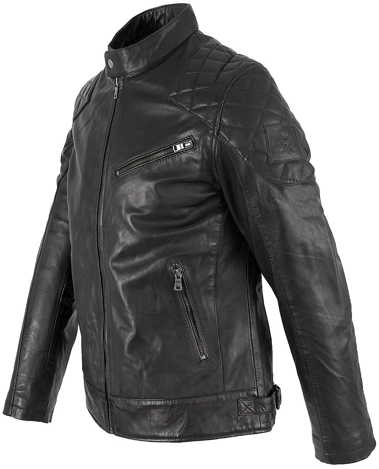 Rock Creek Herren Lederjacke Echt Leder H-180 - Image 9