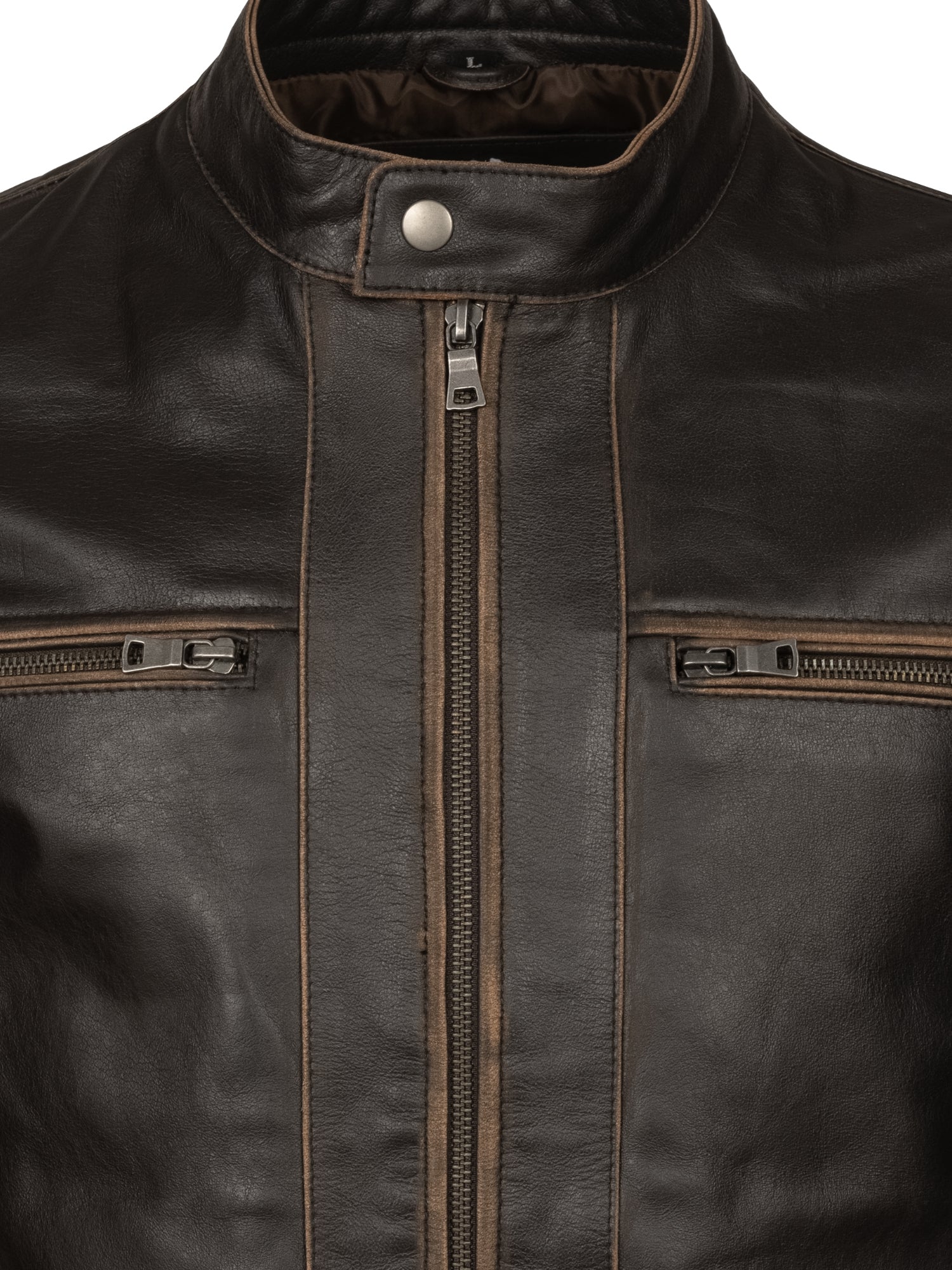 Rock Creek Herren Lederjacke H-351 - Image 6