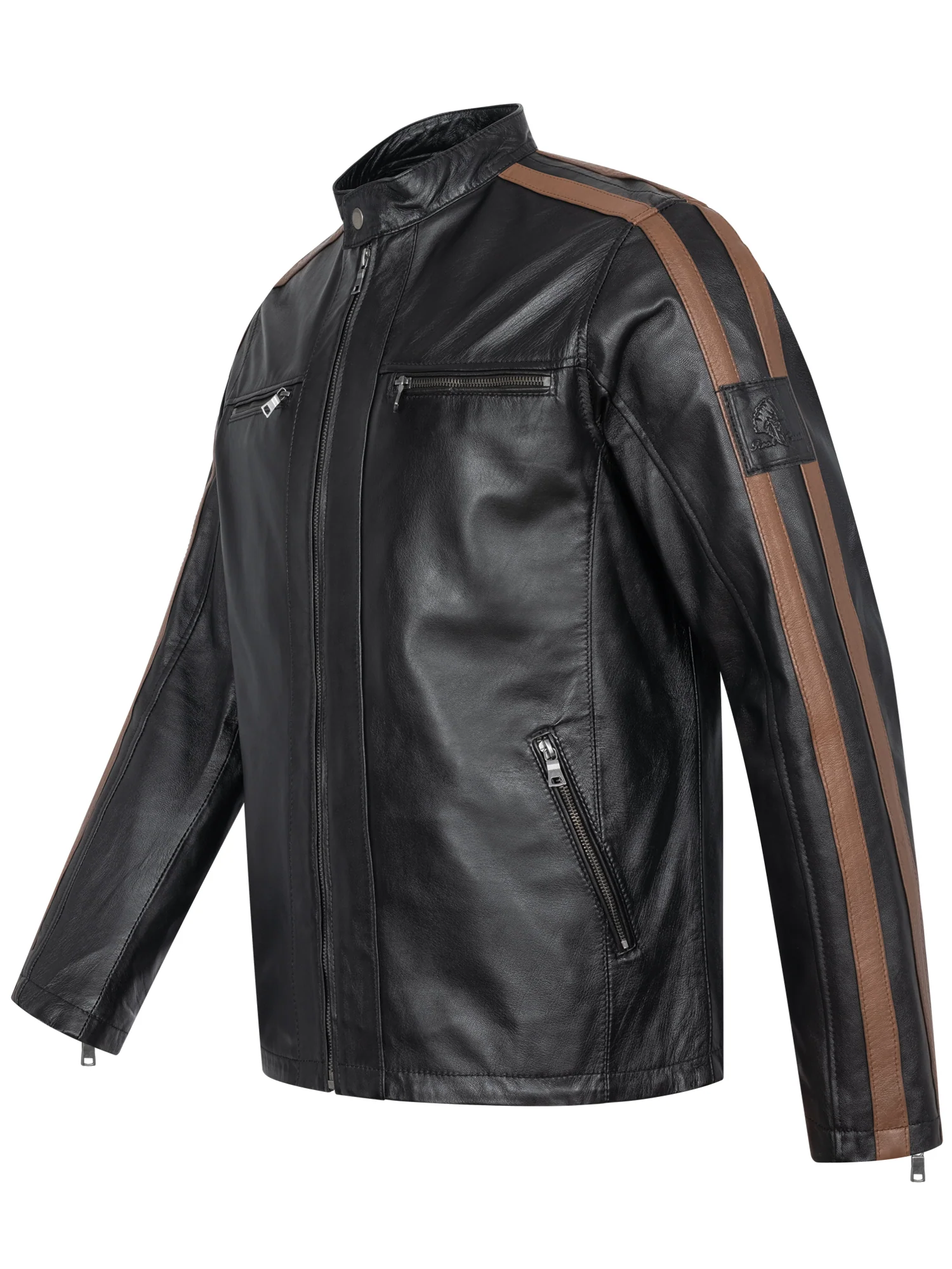 Rock Creek Herren Lederjacke H-401 - Image 3