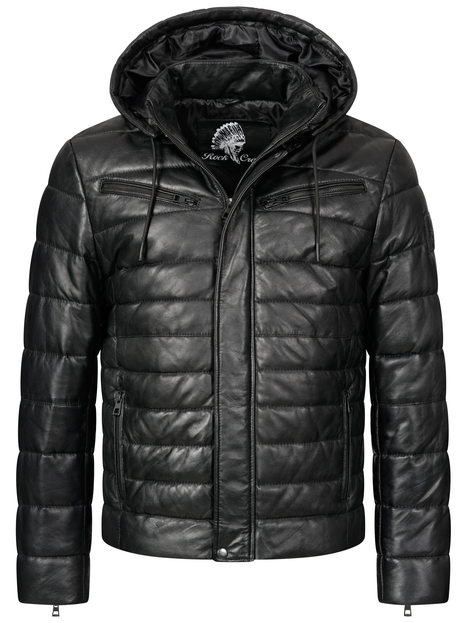 Rock Creek Herren Lederjacke H-404 - Image 2