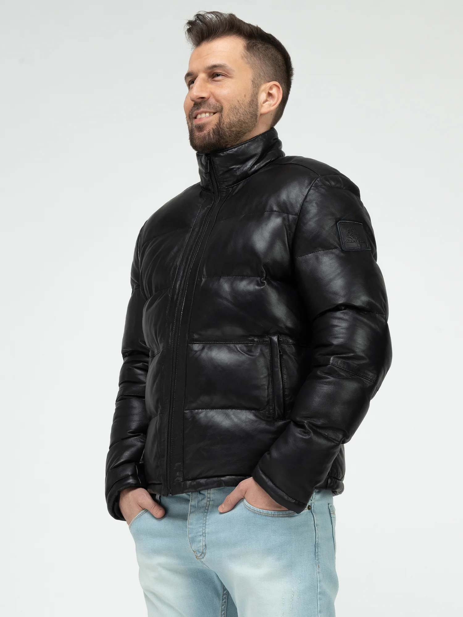 Rock Creek Herren Lederjacke H-414 - Image 6
