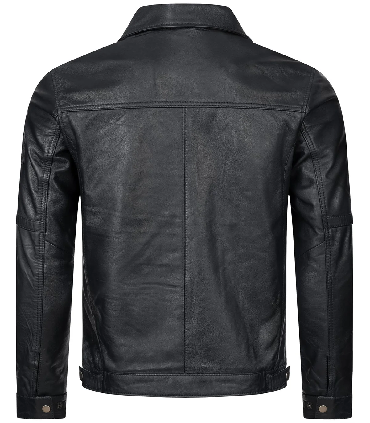 Rock Creek Herren Lederjacke Kentkragen H-296 - Image 3