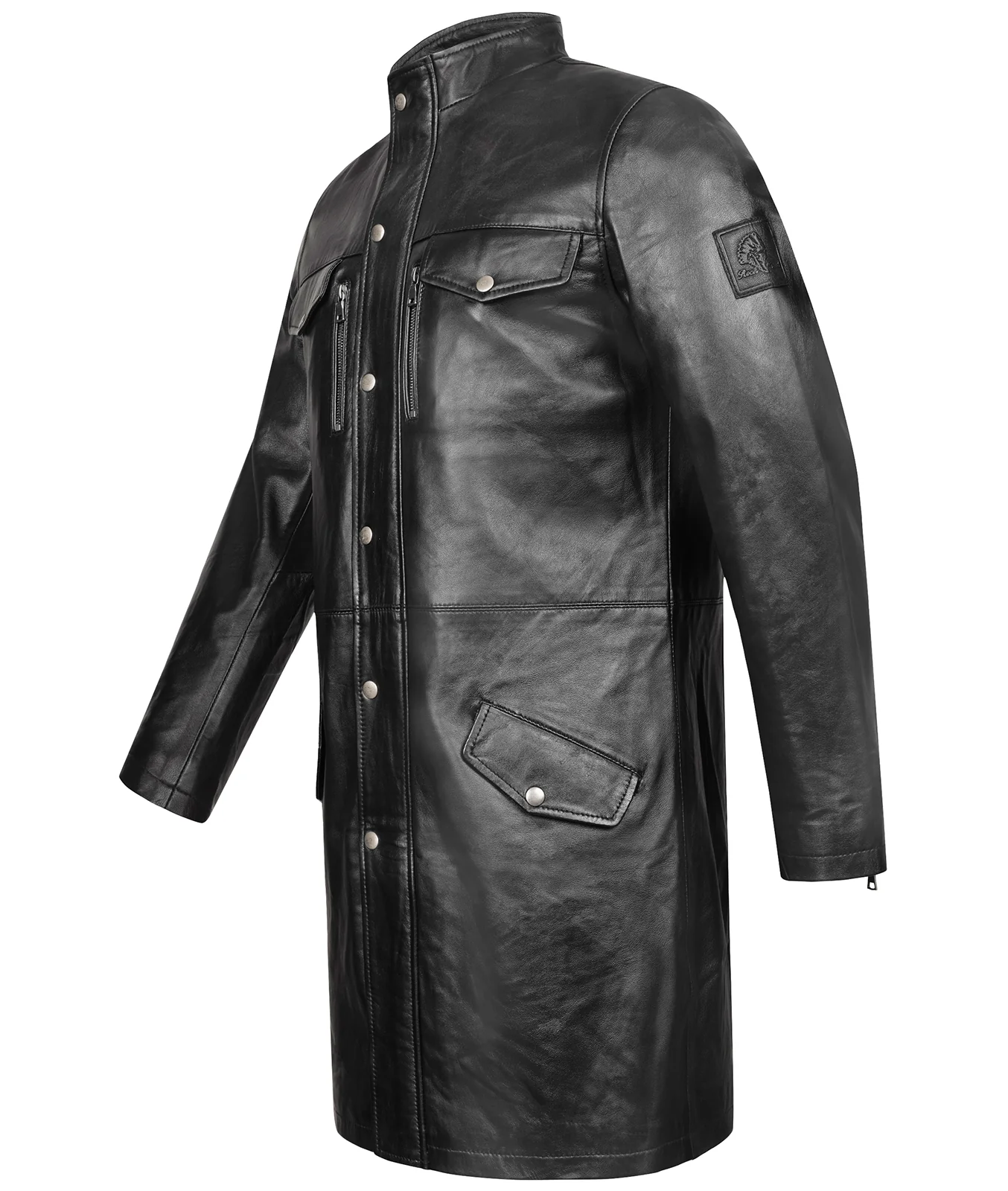 Rock Creek Herren Ledermantel H-343 - Image 3