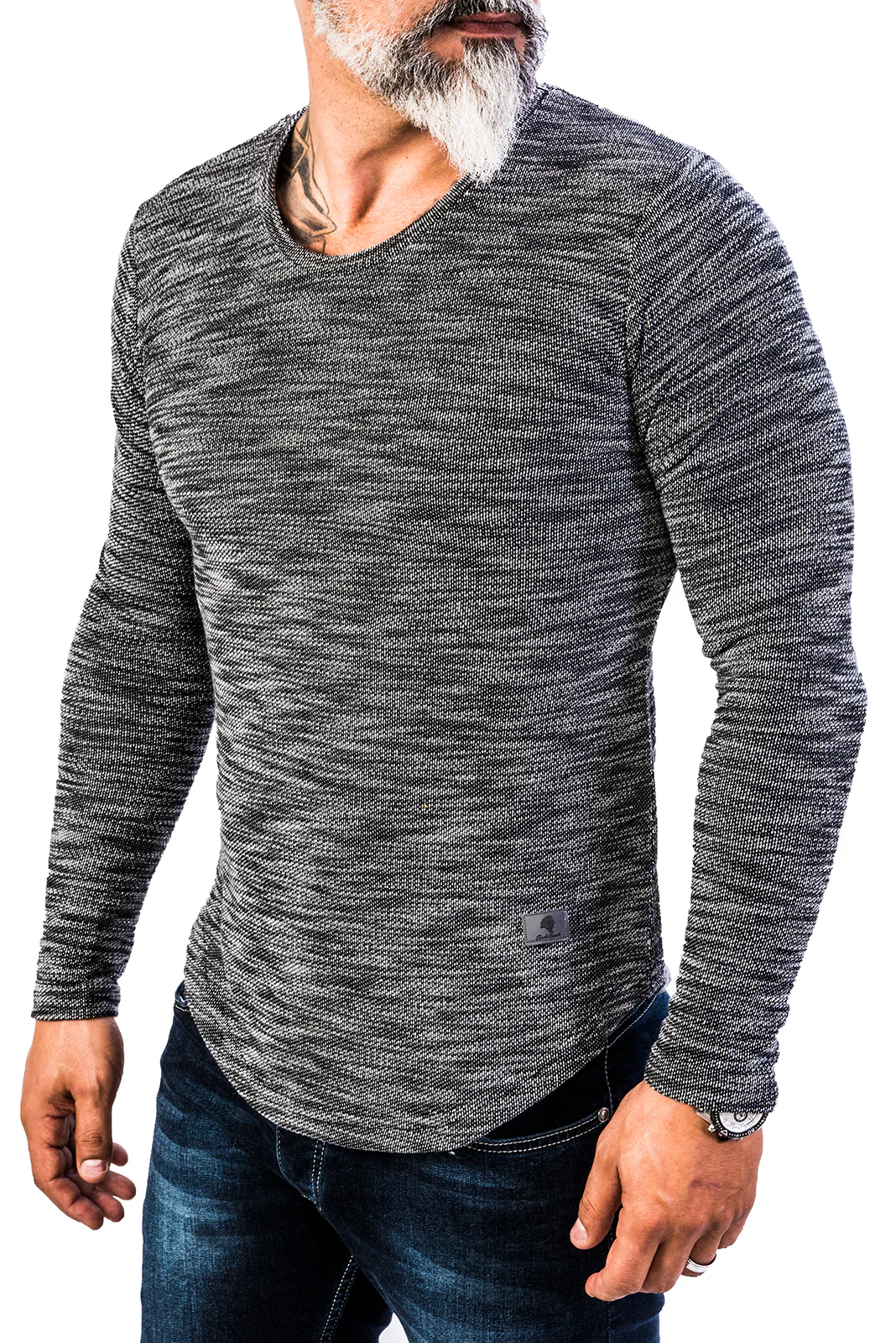 Rock Creek Herren Shirt Slim Fit Langarmshirt H-144 - Image 7
