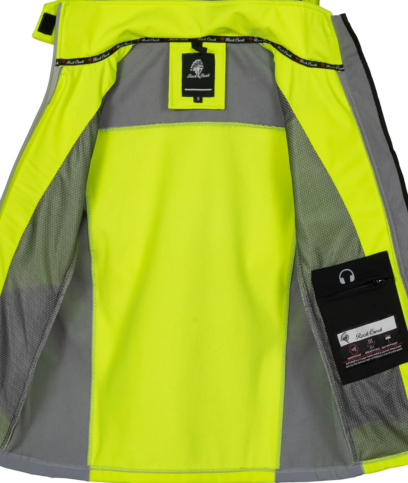 Rock Creek Herren Softshell Jacke Windbreaker H-237 - Image 10
