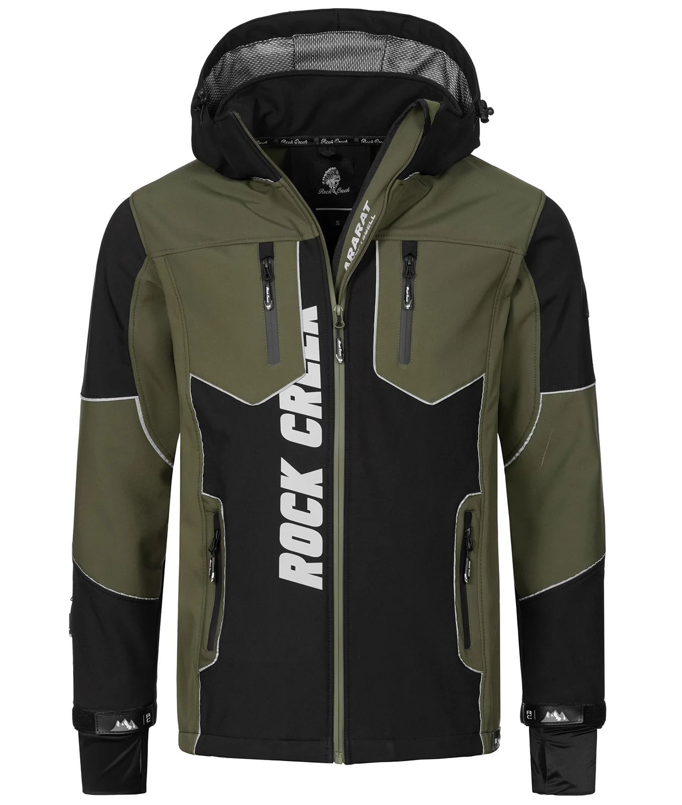 Rock Creek Herren Softshell Jacke Windbreaker H-237 - Image 11