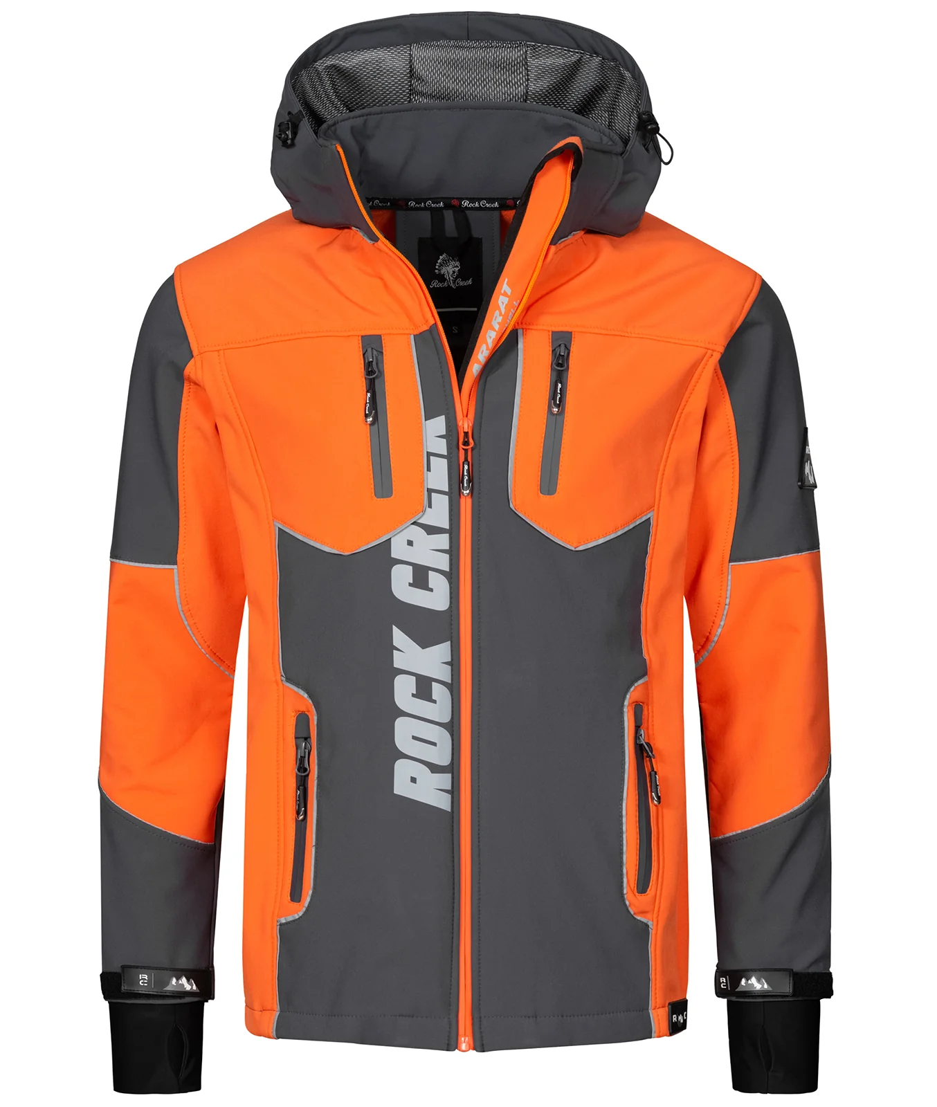 Rock Creek Herren Softshell Jacke Windbreaker H-237 - Image 14