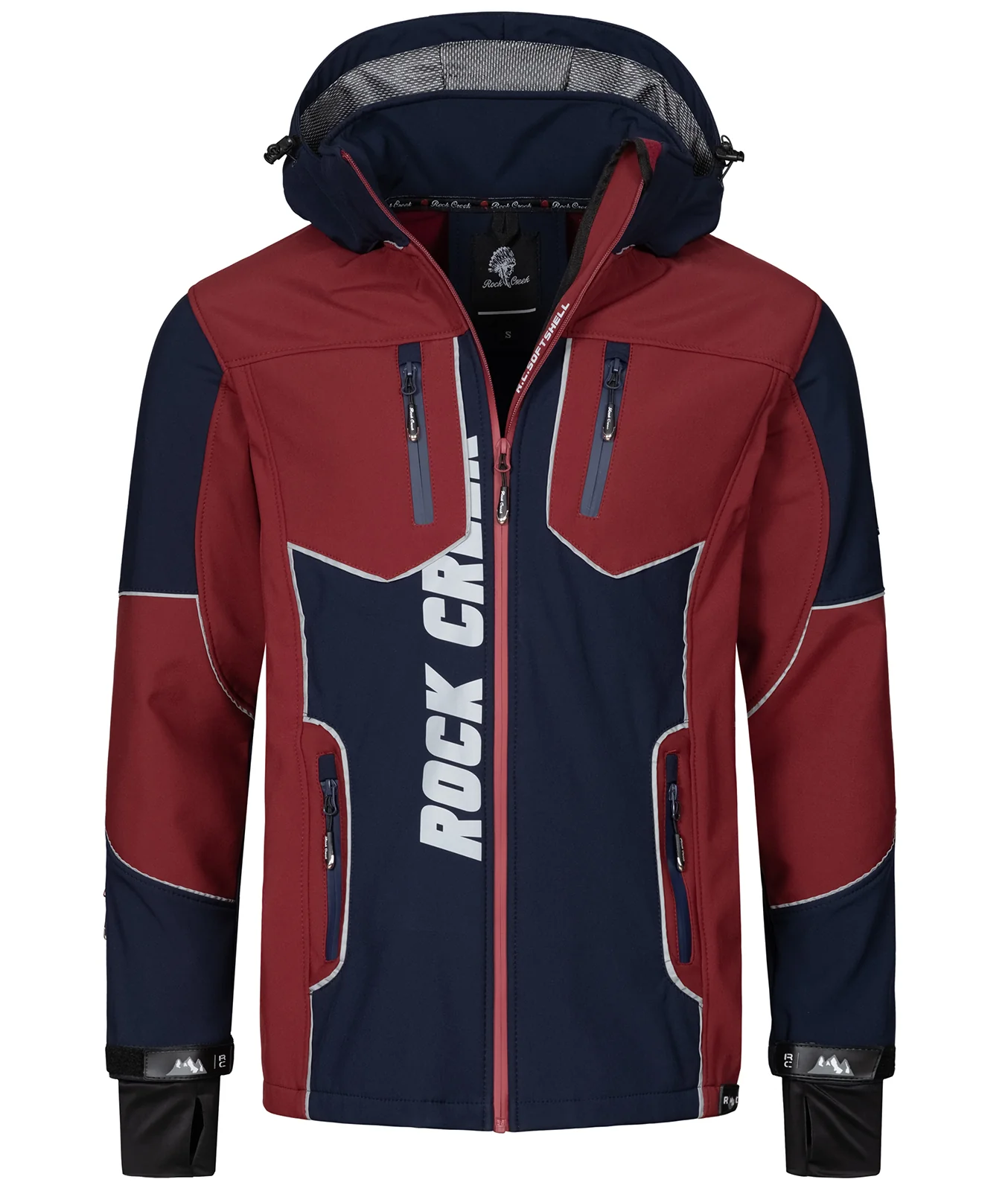 Rock Creek Herren Softshell Jacke Windbreaker H-237 - Image 17