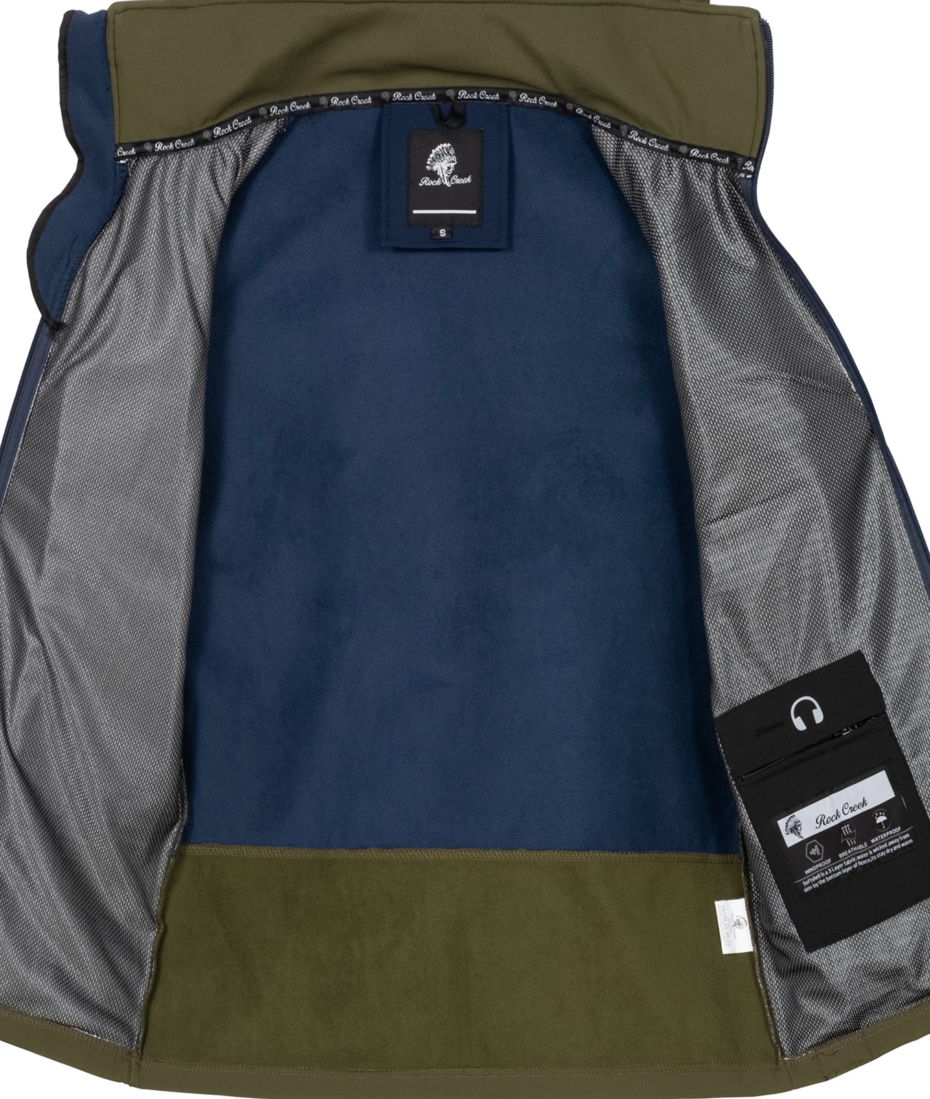 Rock Creek Herren Softshell Jacke Windbreaker H-238 - Image 10