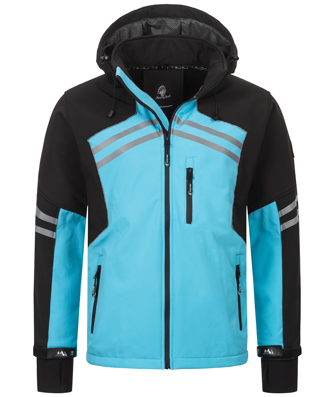 Rock Creek Herren Softshell Jacke Windbreaker H-285 - Image 12