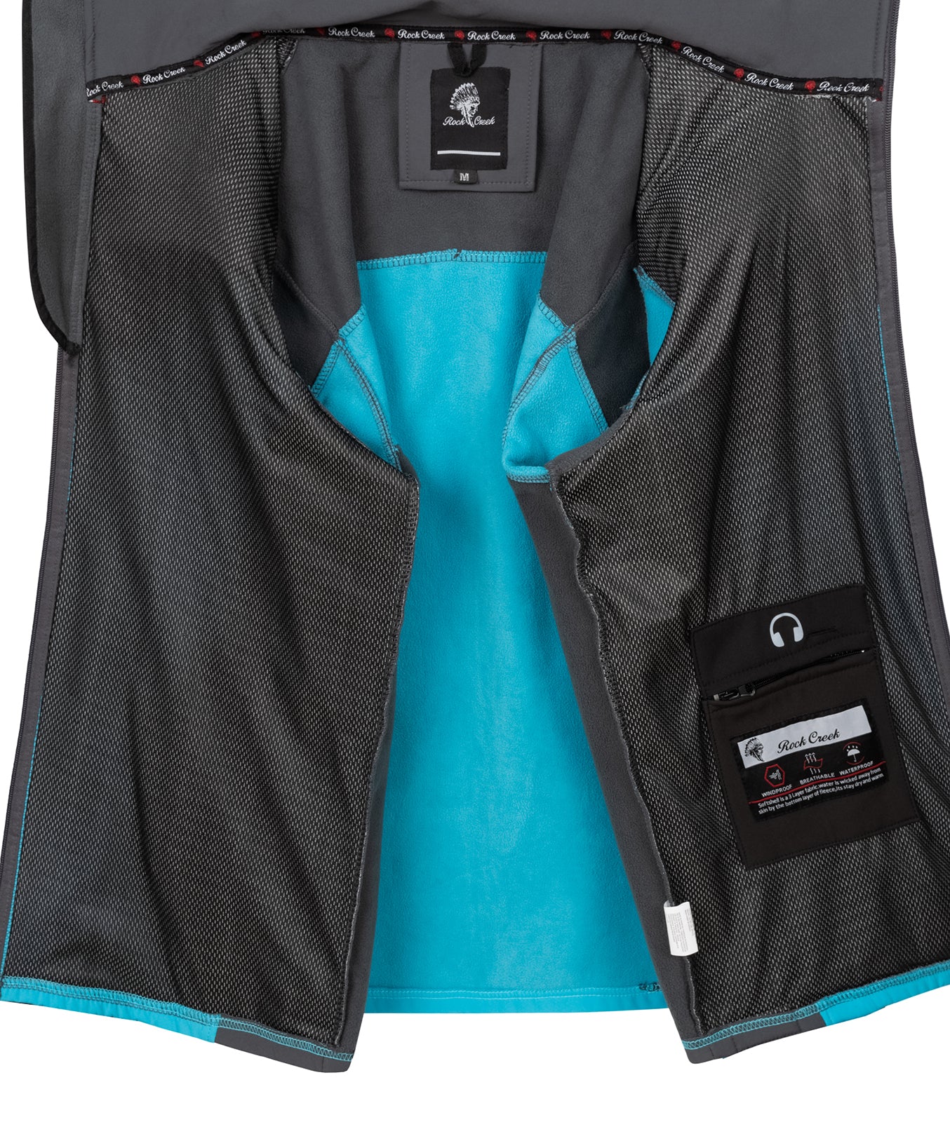 Rock Creek Herren Softshell Jacke Windbreaker H-286 - Image 8