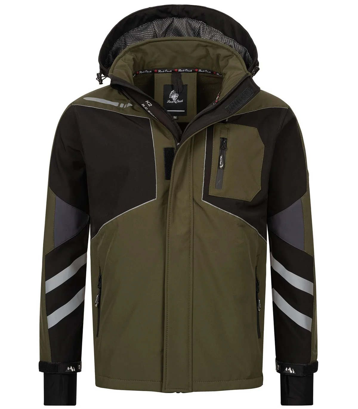 Rock Creek Herren Softshell Jacke Windbreaker H-287 - Image 19
