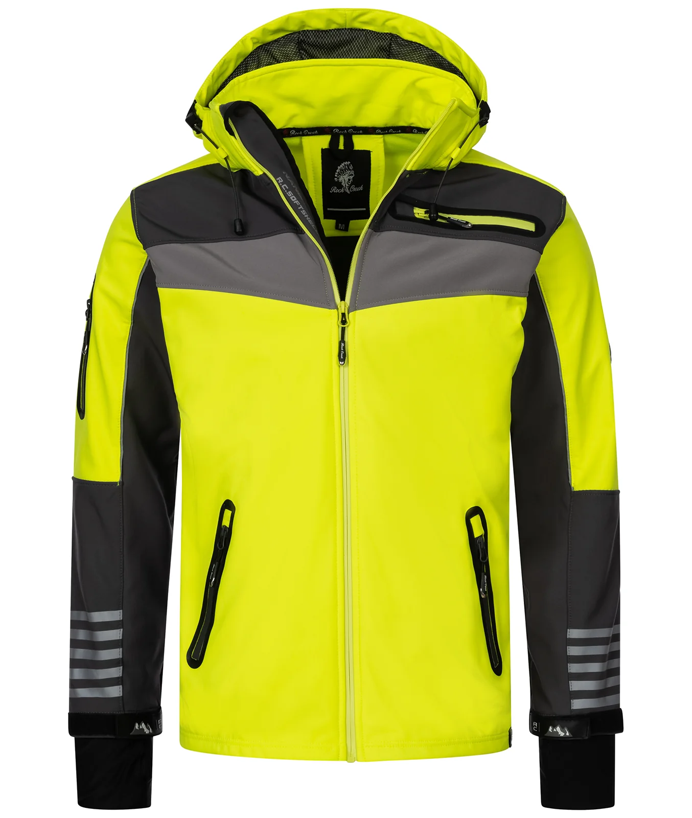 Rock Creek Herren Softshell Jacke Windbreaker H-288 - Image 15