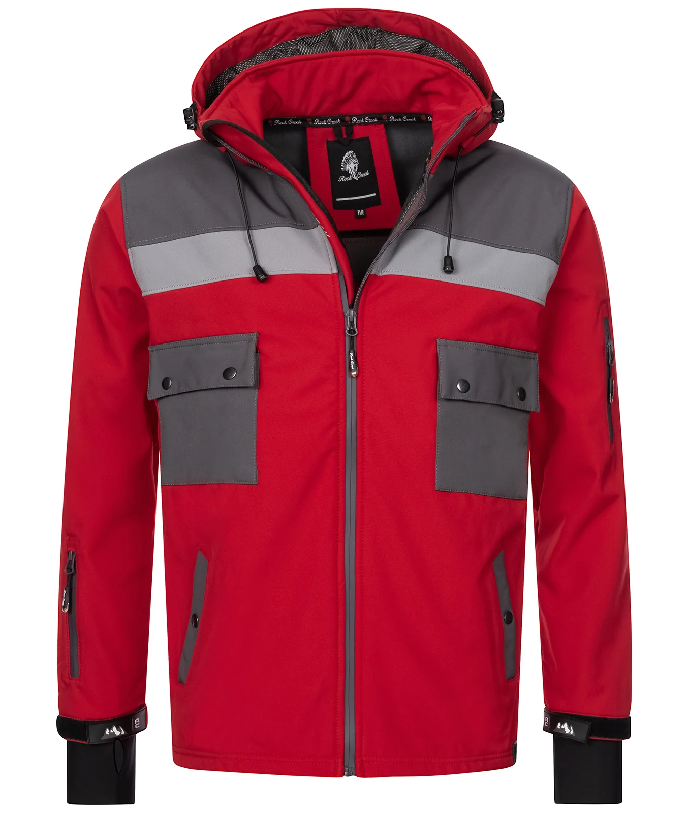 Rock Creek Herren Softshell Jacke Windbreaker H-292 - Image 10