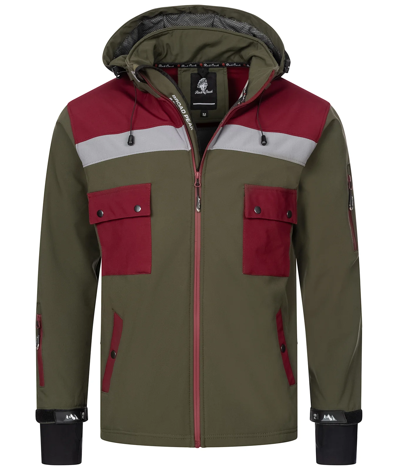 Rock Creek Herren Softshell Jacke Windbreaker H-292 - Image 13