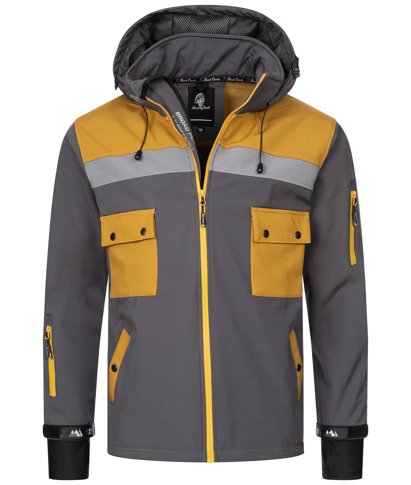 Rock Creek Herren Softshell Jacke Windbreaker H-292 - Image 2