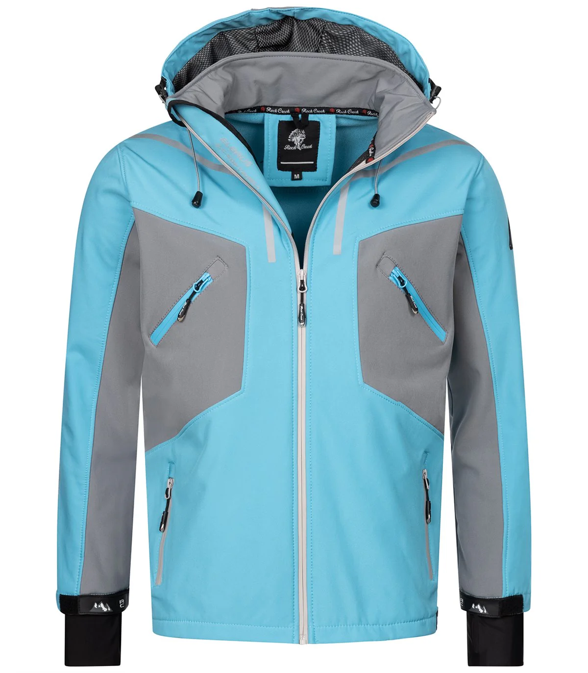 Rock Creek Herren Softshell Jacke Windbreaker H-293 - Image 10