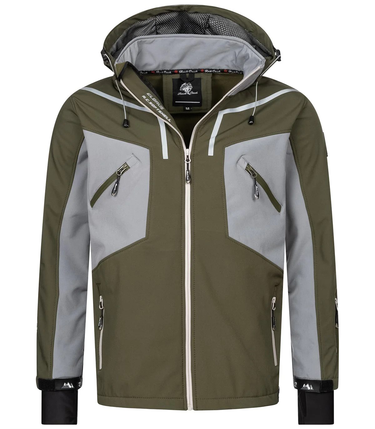 Rock Creek Herren Softshell Jacke Windbreaker H-293 - Image 13