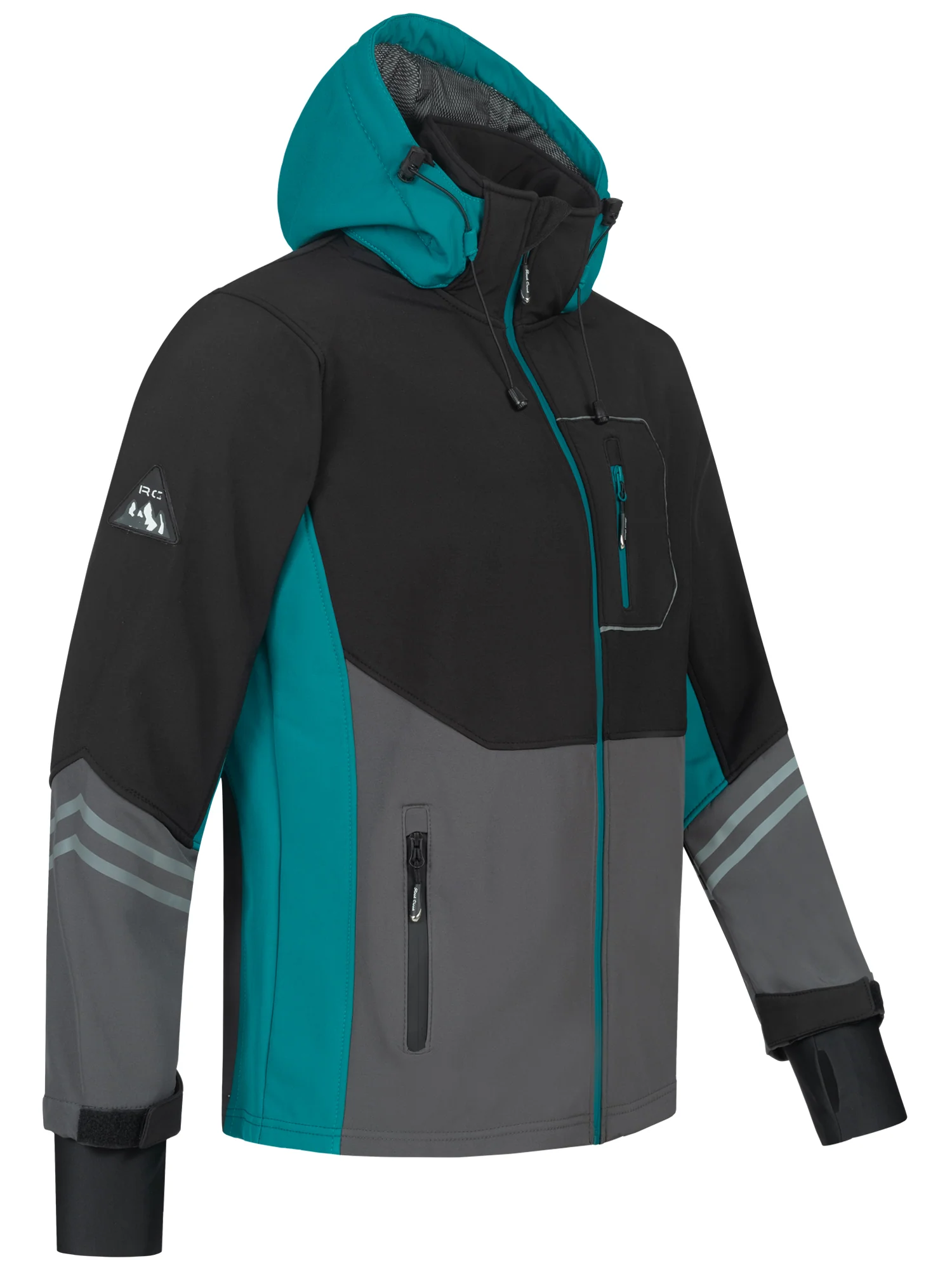 Rock Creek Herren Softshell Jacke Windbreaker H-344 - Image 10
