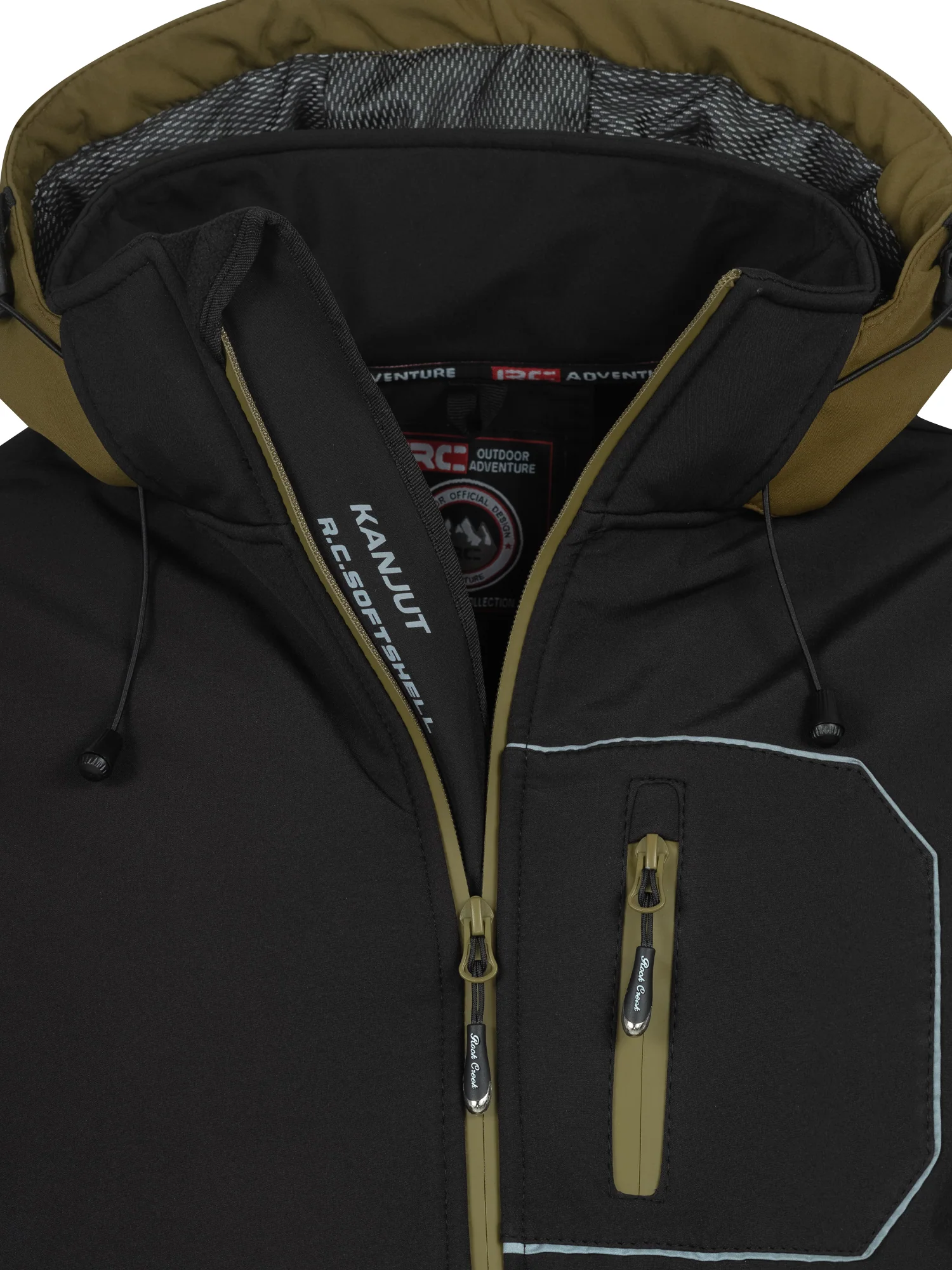 Rock Creek Herren Softshell Jacke Windbreaker H-344 - Image 4