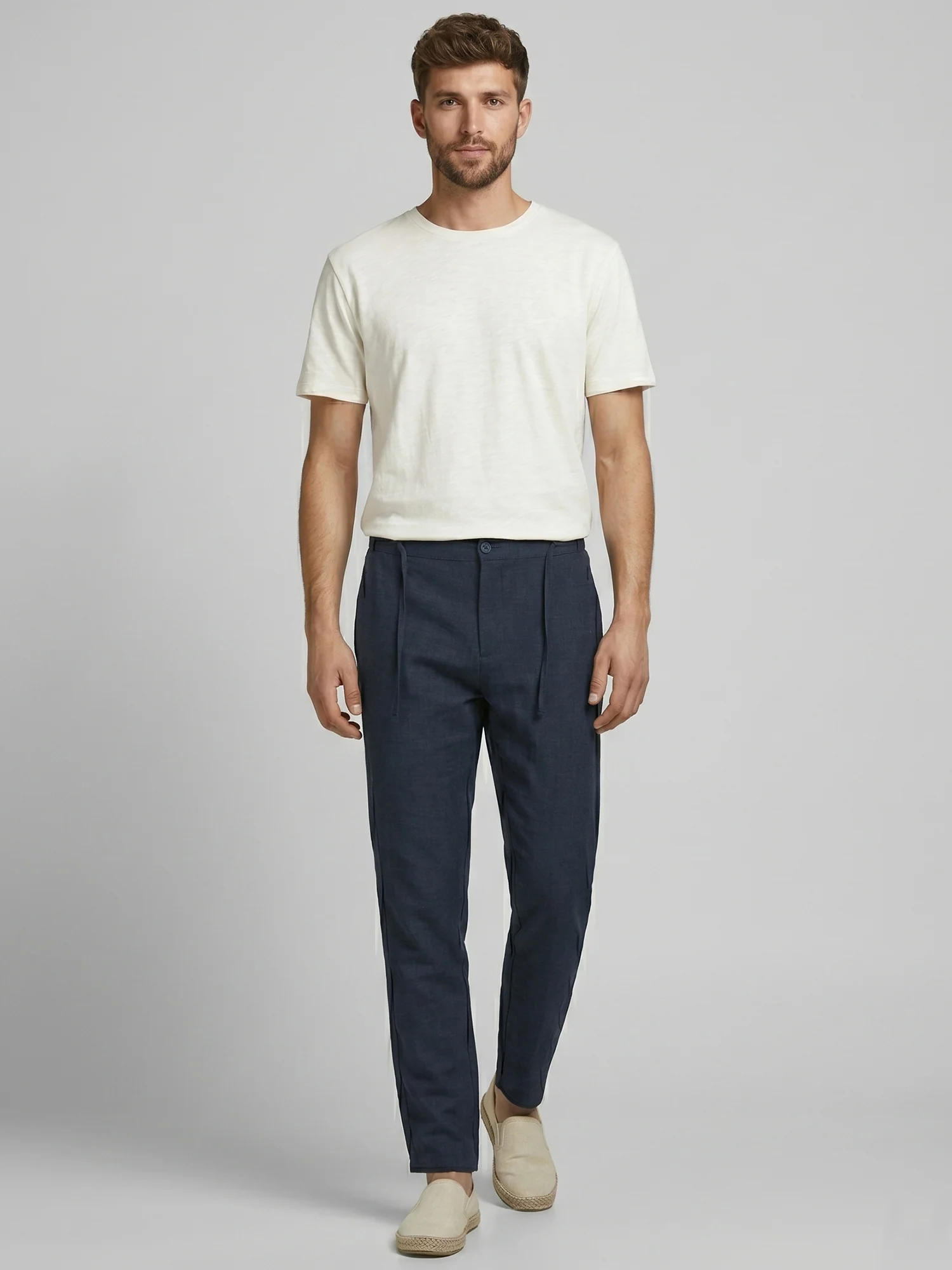 Rock Creek Herren Stoffhose Leinen-Optik RC-2446 - Image 28