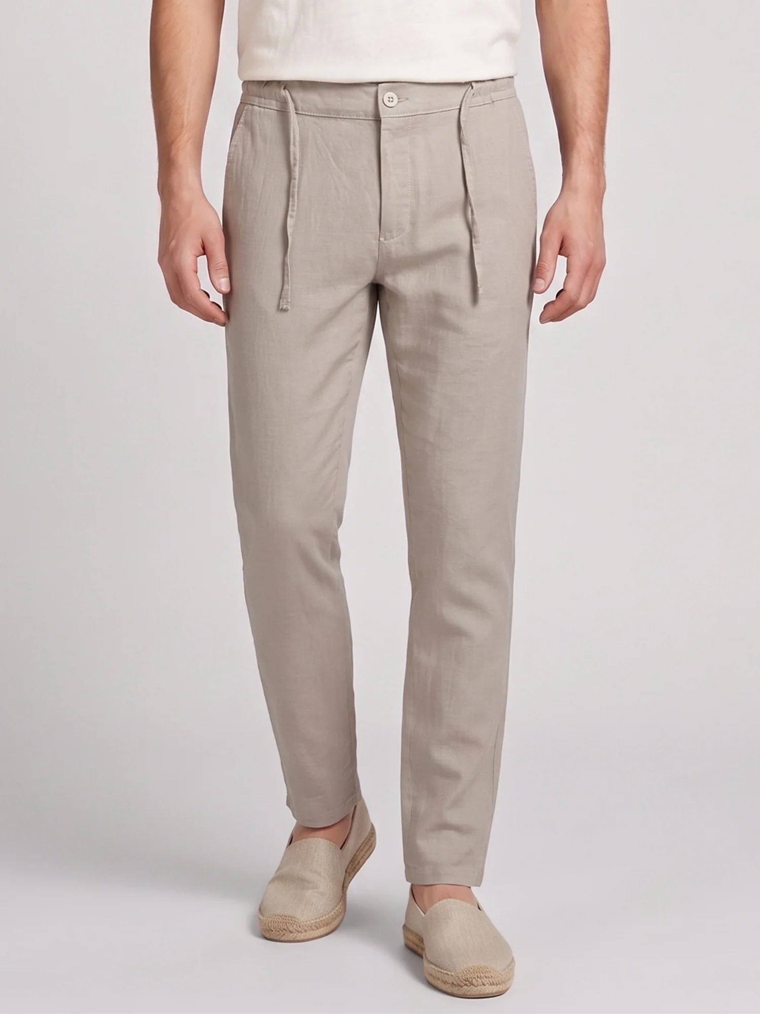 Rock Creek Herren Stoffhose Leinen-Optik RC-2446 - Image 4