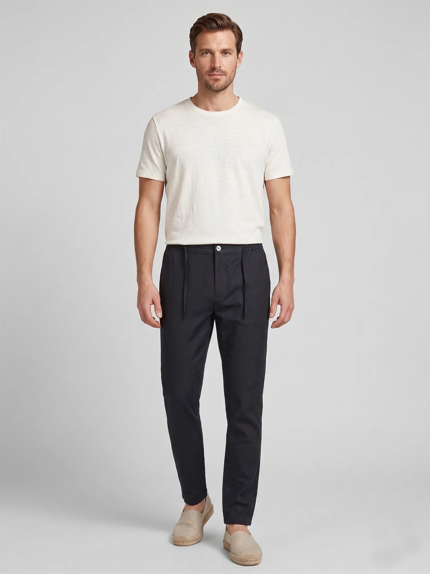 Rock Creek Herren Stoffhose Leinen-Optik RC-2446 - Image 40