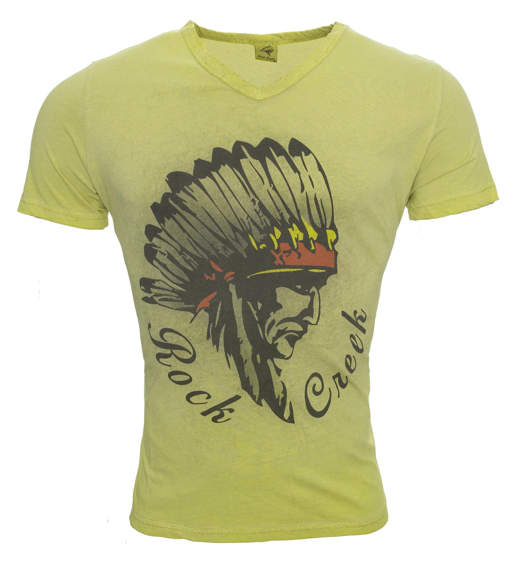 Rock Creek Herren T-Shirt mit Logo RC-100 - Image 3