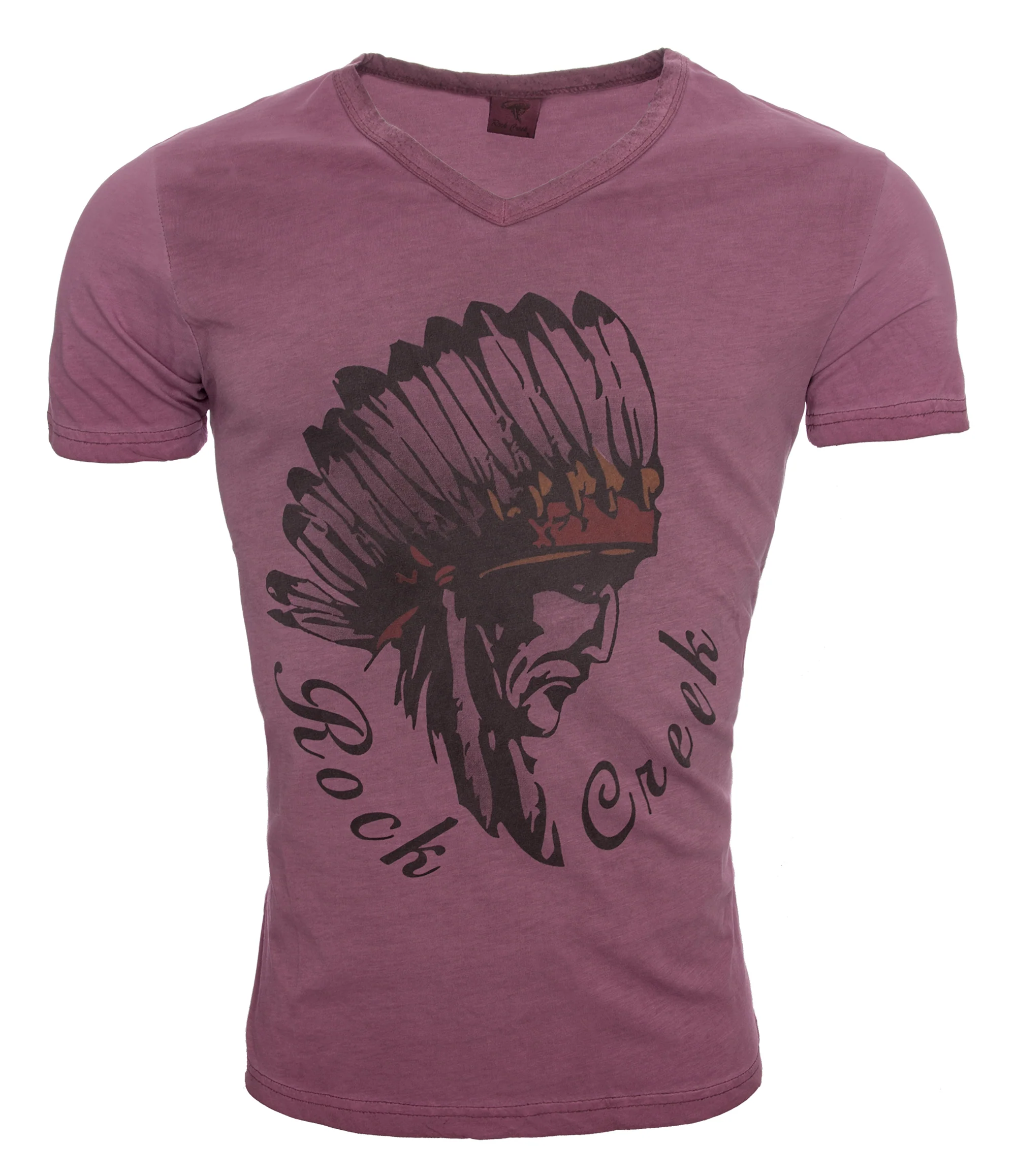 Rock Creek Herren T-Shirt mit Logo RC-100 - Image 4