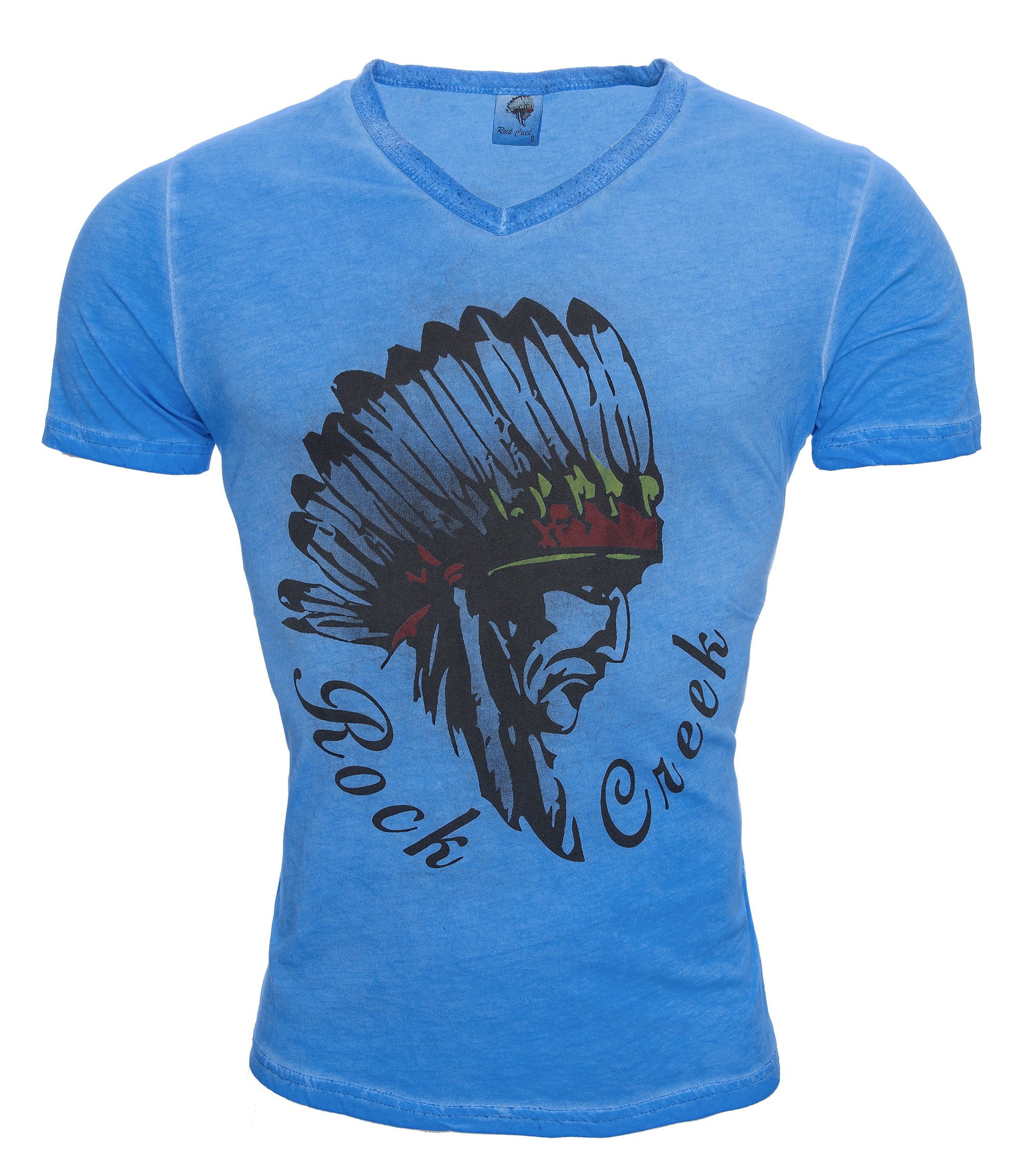 Rock Creek Herren T-Shirt mit Logo RC-100 - Image 6