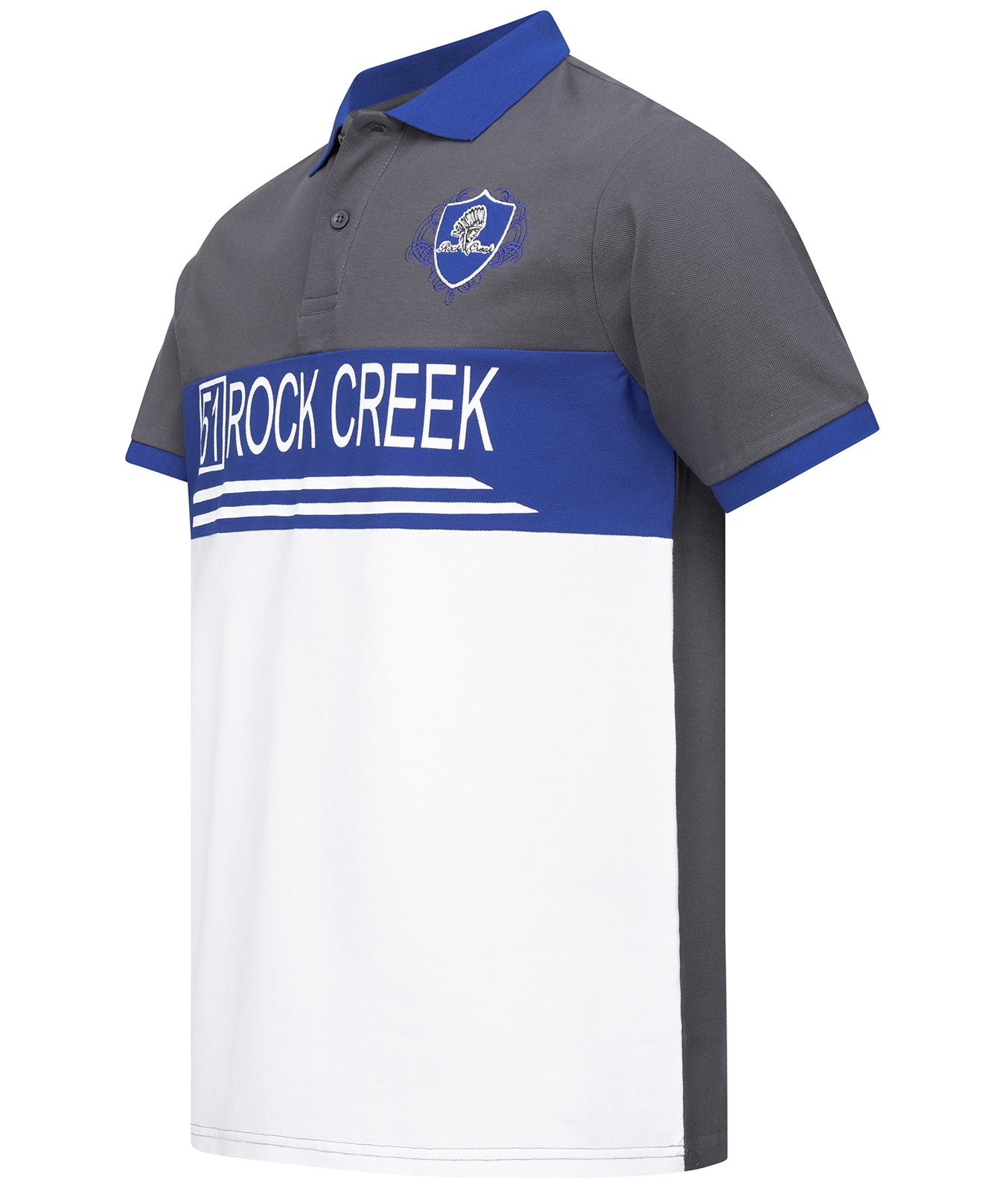 Rock Creek Herren T-Shirt mit Polokragen H-306 - Image 2