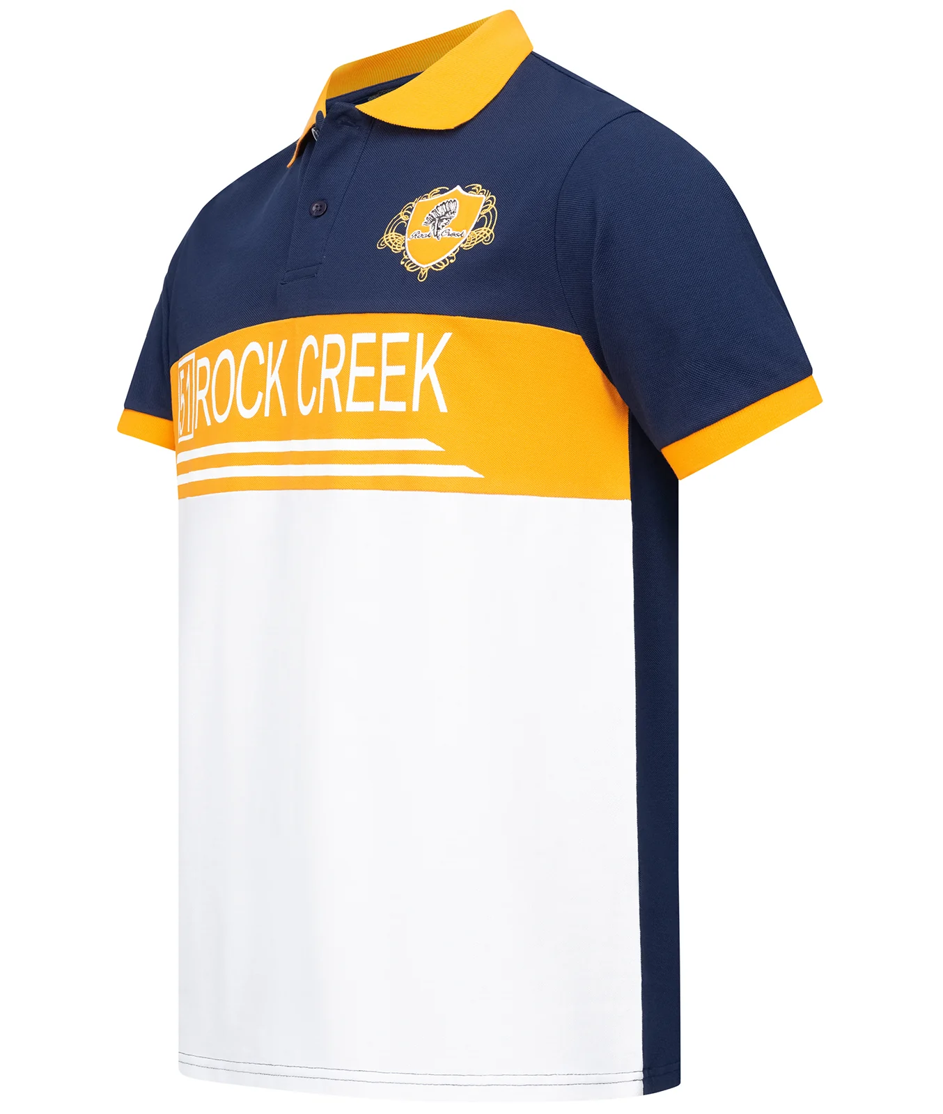 Rock Creek Herren T-Shirt mit Polokragen H-306 - Image 6