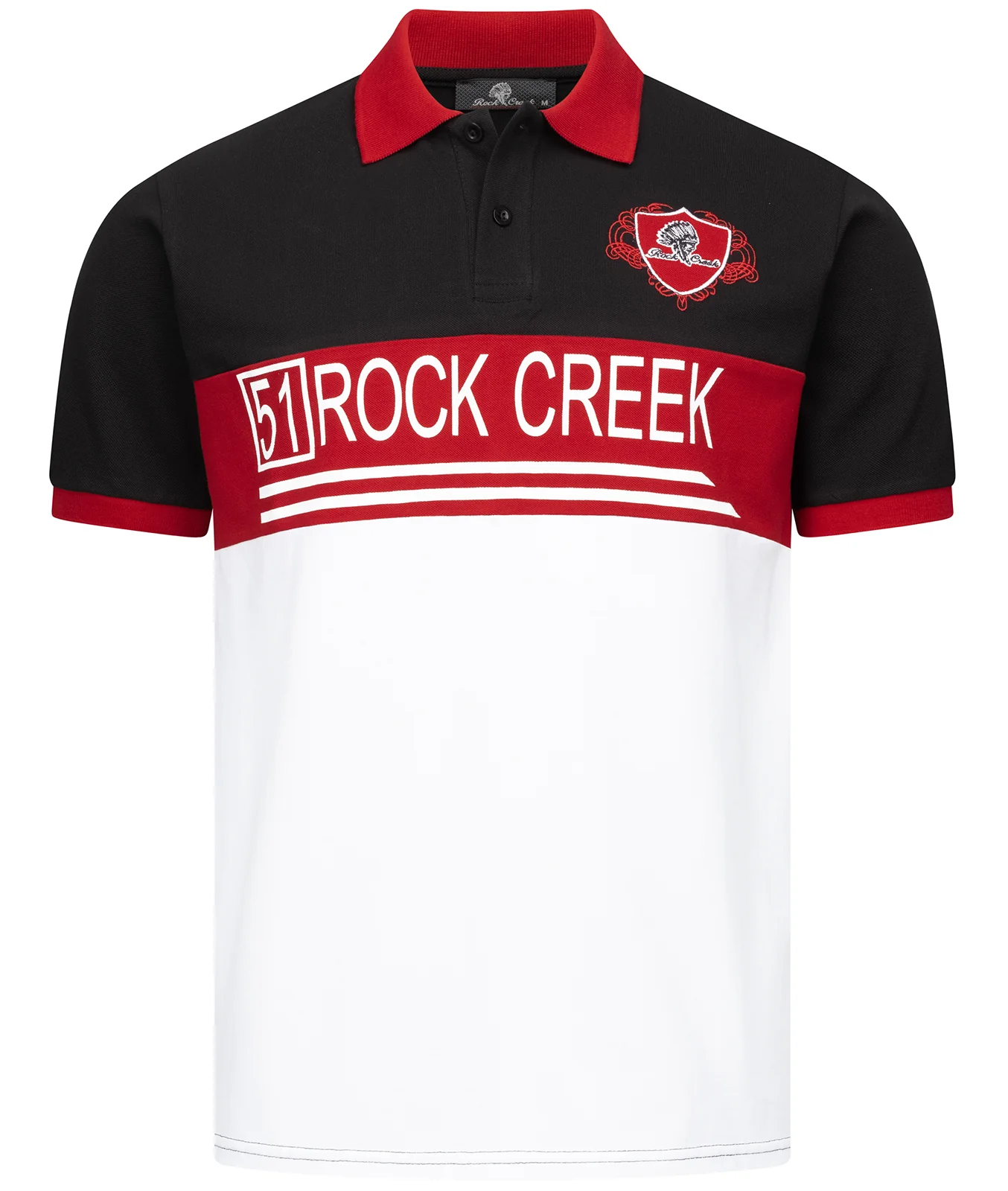 Rock Creek Herren T-Shirt mit Polokragen H-306 - Image 8