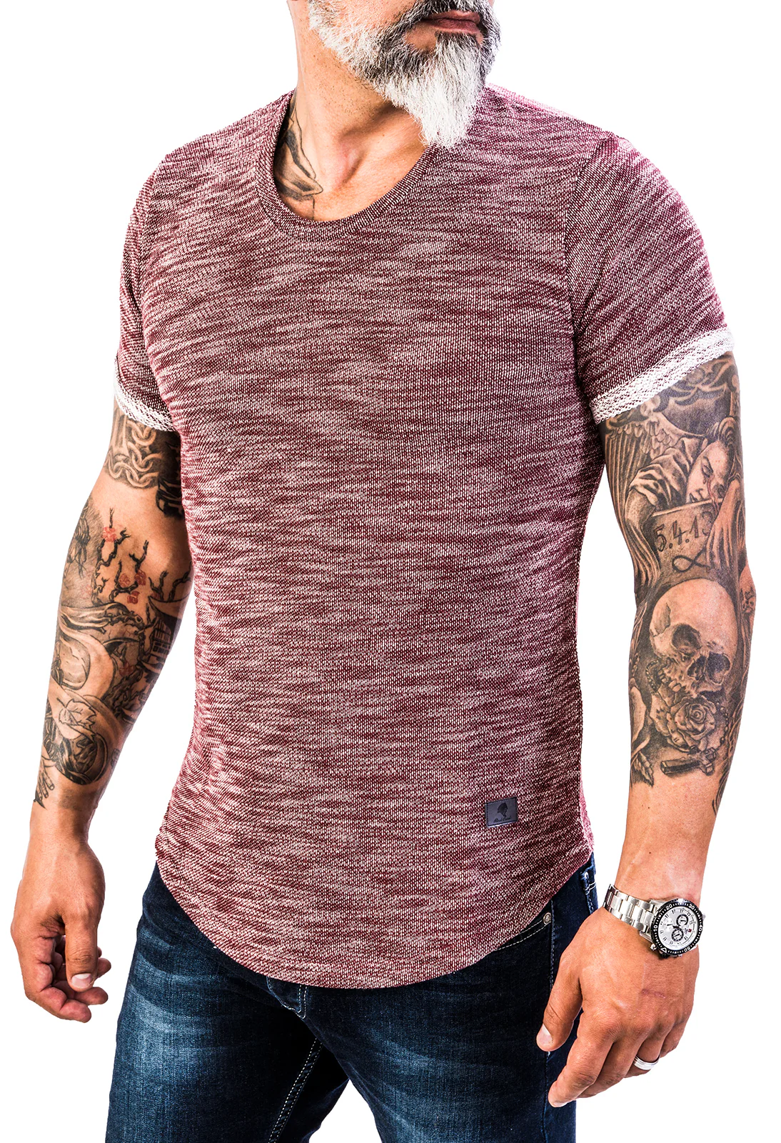 Rock Creek Herren T-Shirt Oversize Rundhals H-151 - Image 10
