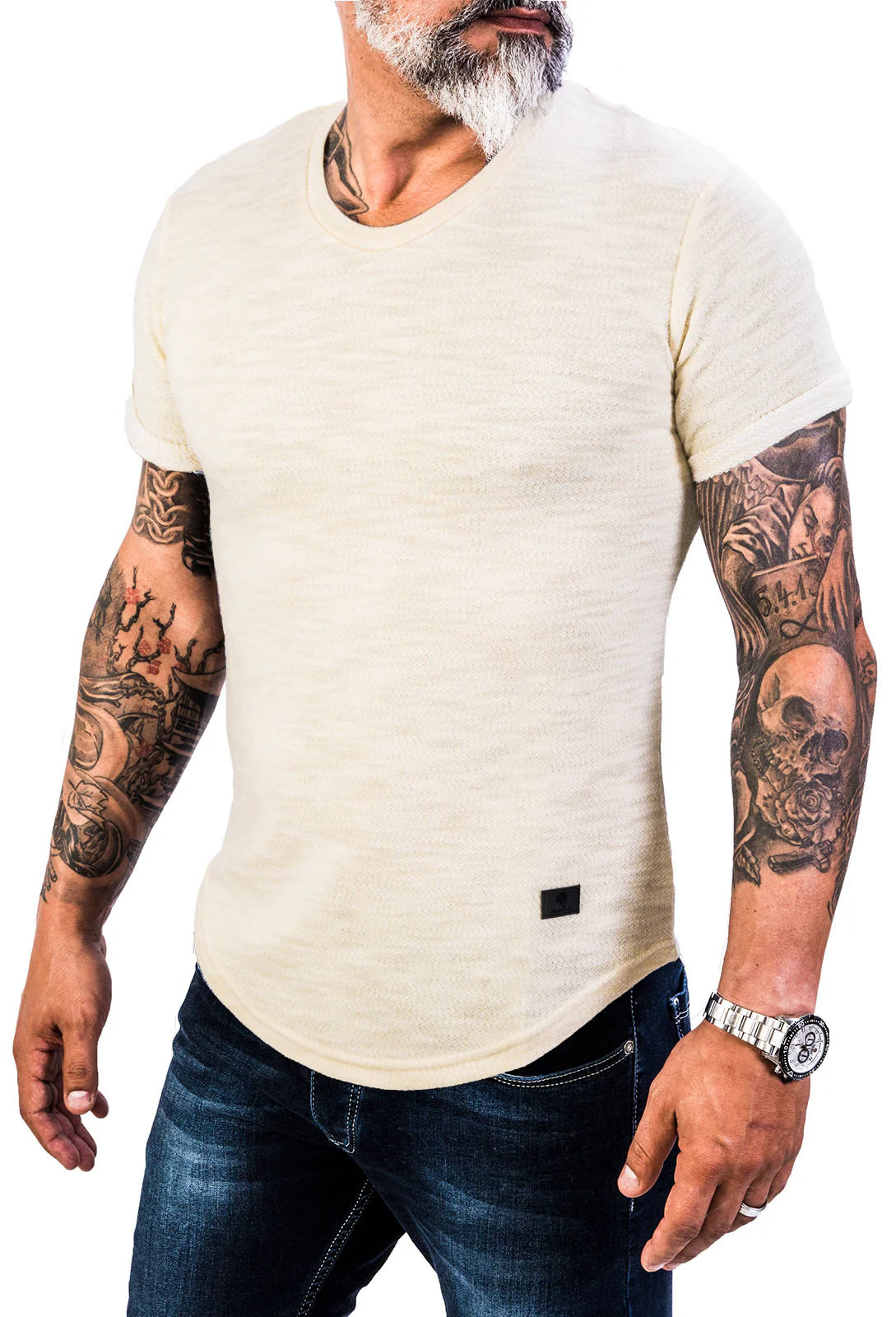 Rock Creek Herren T-Shirt Oversize Rundhals H-151 - Image 2