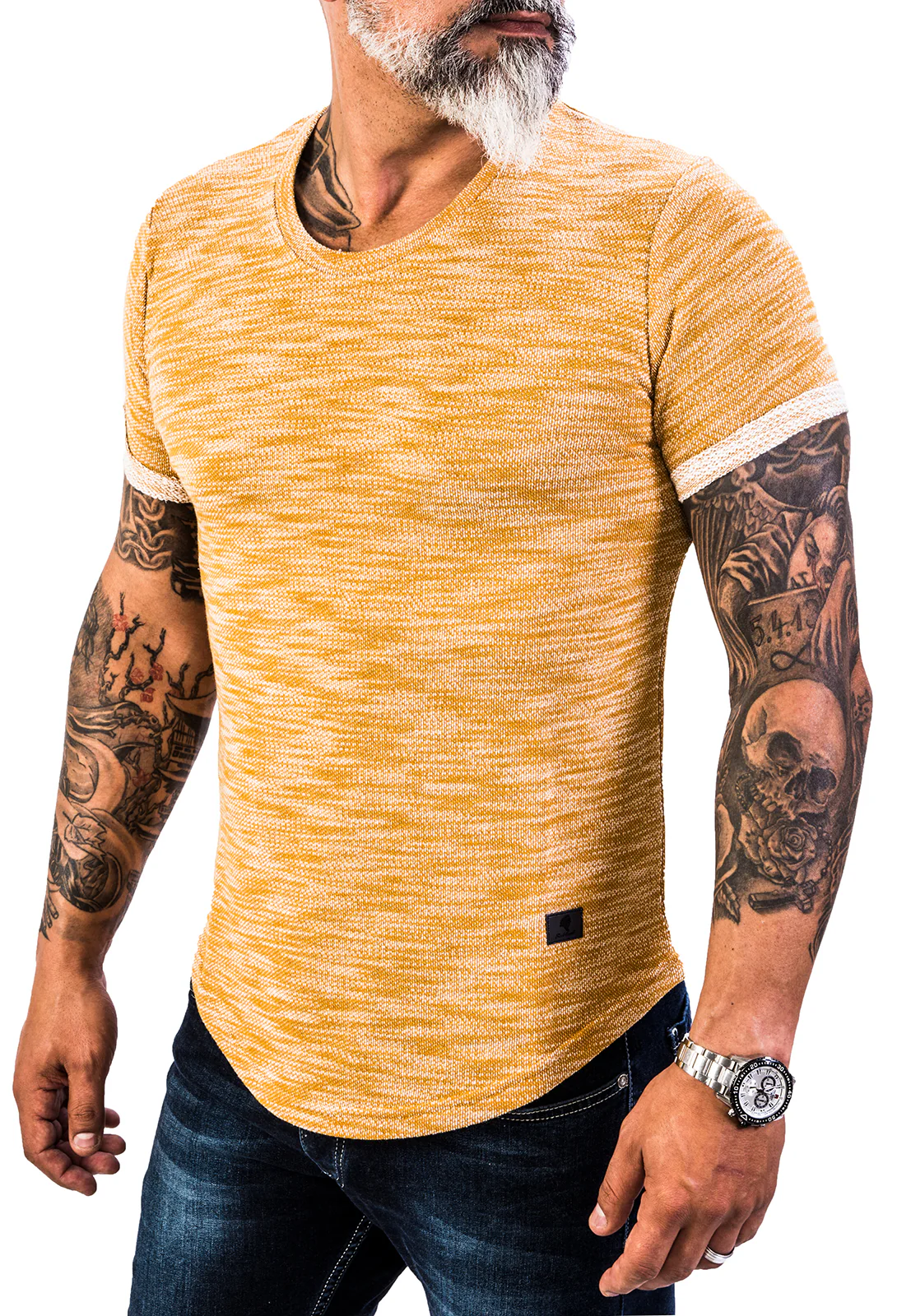 Rock Creek Herren T-Shirt Oversize Rundhals H-151 - Image 4