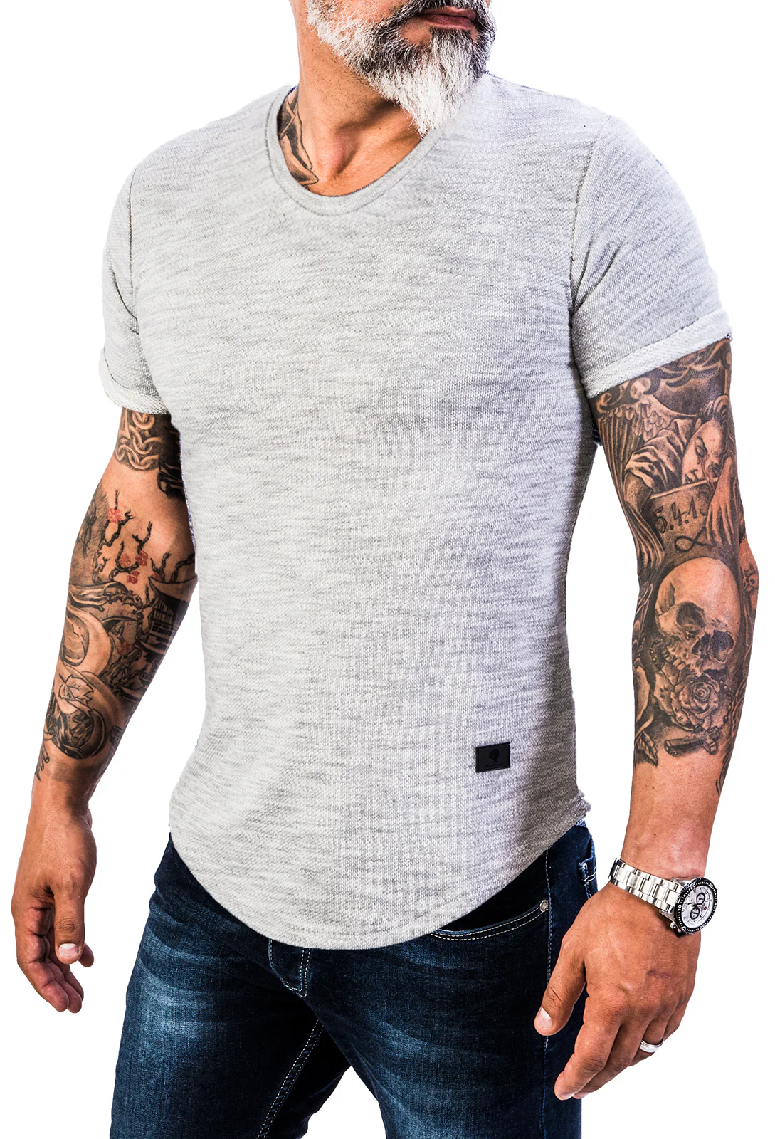 Rock Creek Herren T-Shirt Oversize Rundhals H-151 - Image 5