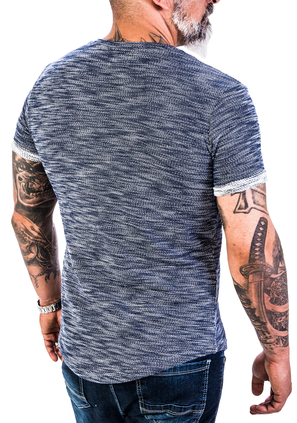 Rock Creek Herren T-Shirt Oversize Rundhals H-151 - Image 7
