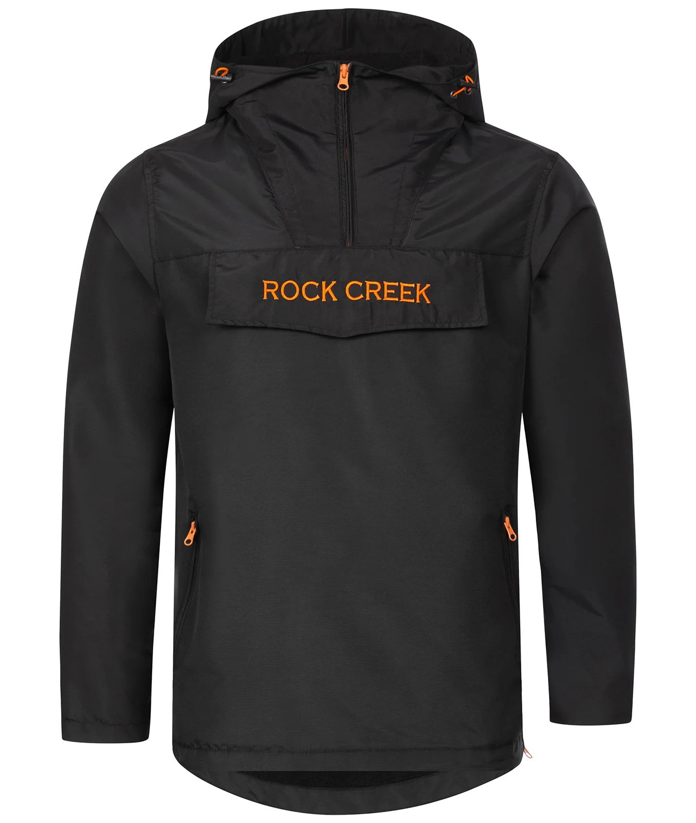 Rock Creek Herren Windbreaker Anorak mit Kapuze H-295
