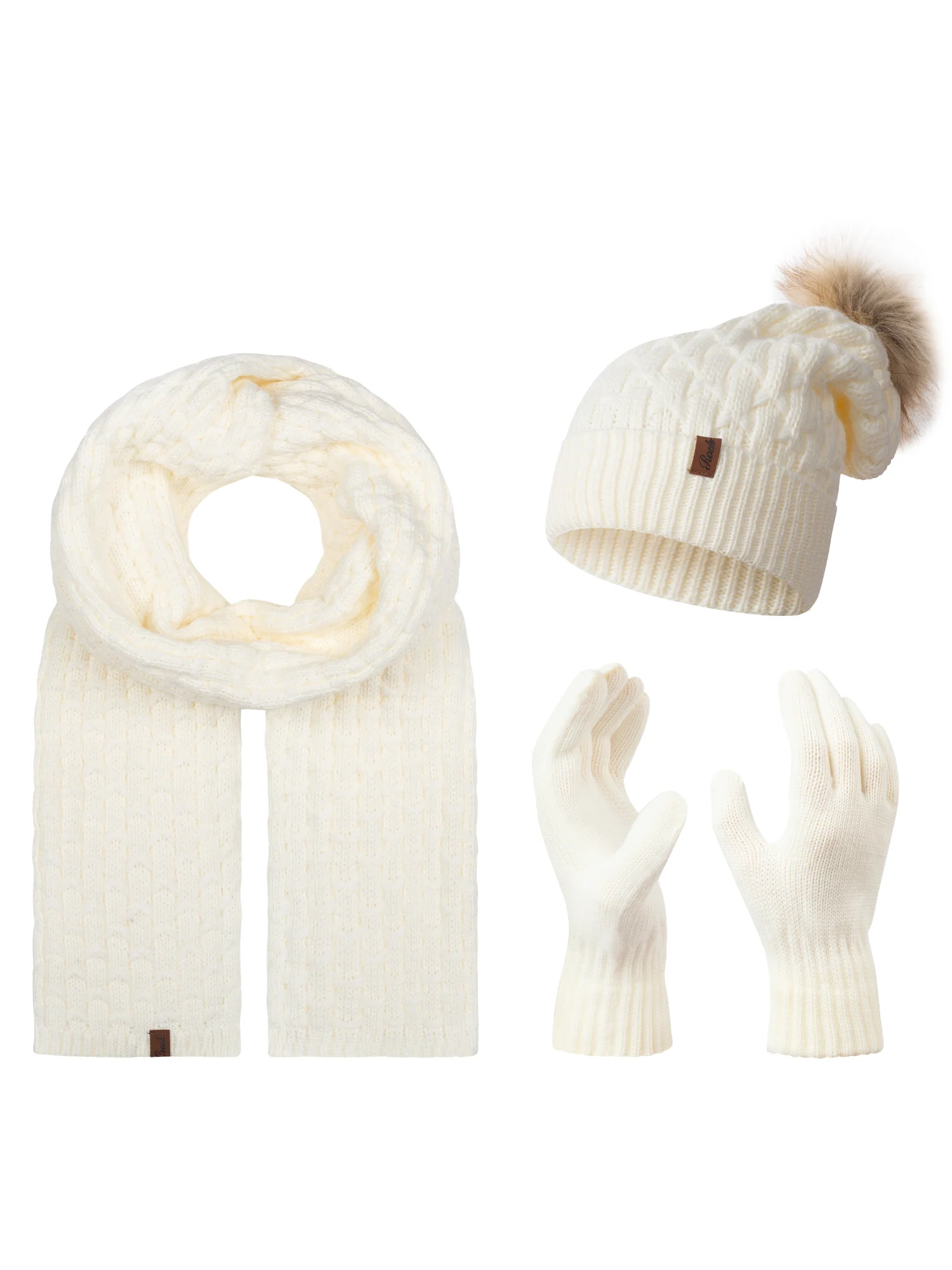 Rock Creek Winter Mütze Schal Handschuh-Set U-102